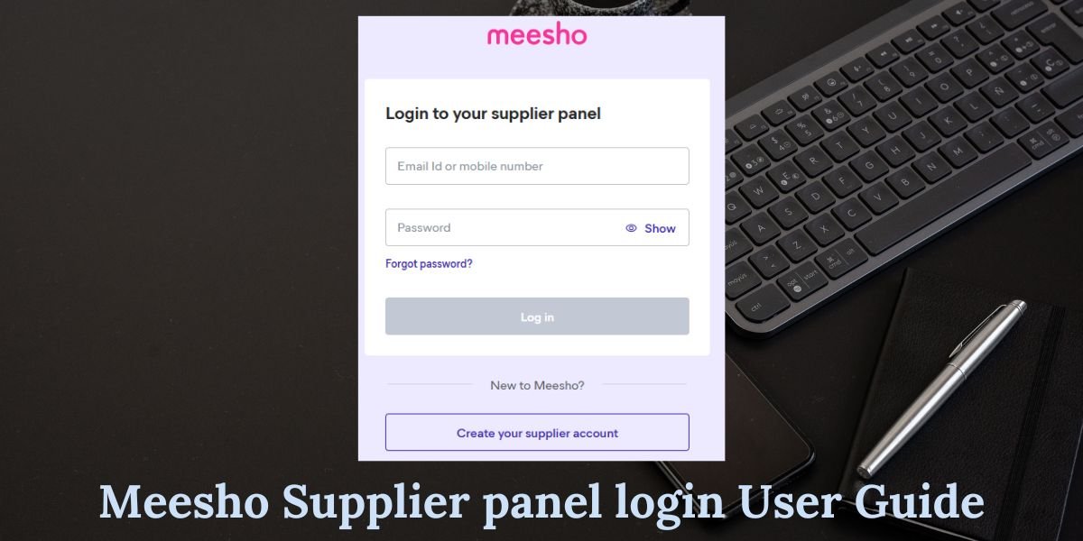 Meesho Supplier panel login